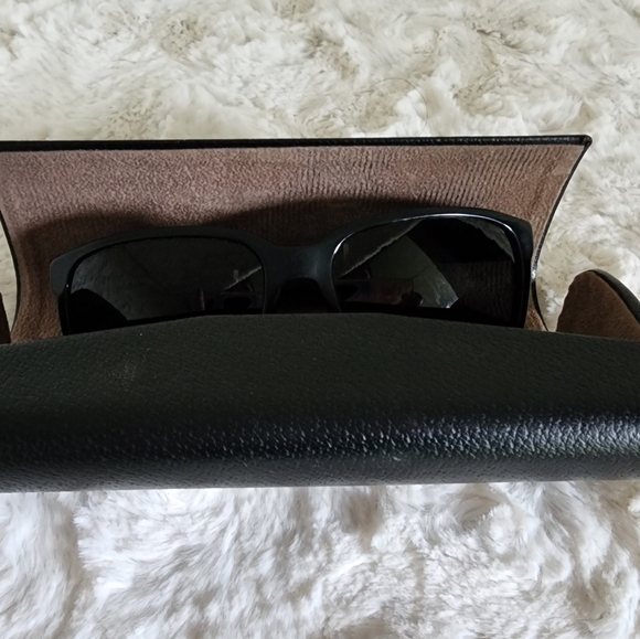 Burberry B 4181 Black Nova Check Square Sunglasses main image 5